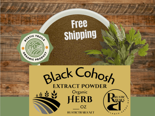 Organic Black Cohosh Extract Powder